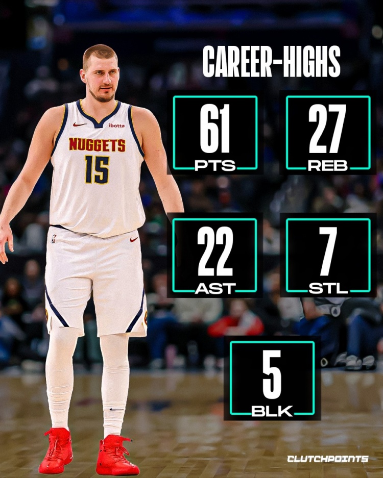 开云-众球星五项统计最高值！卢卡73+21+20+5+4！浓眉59+26+11+7+10！